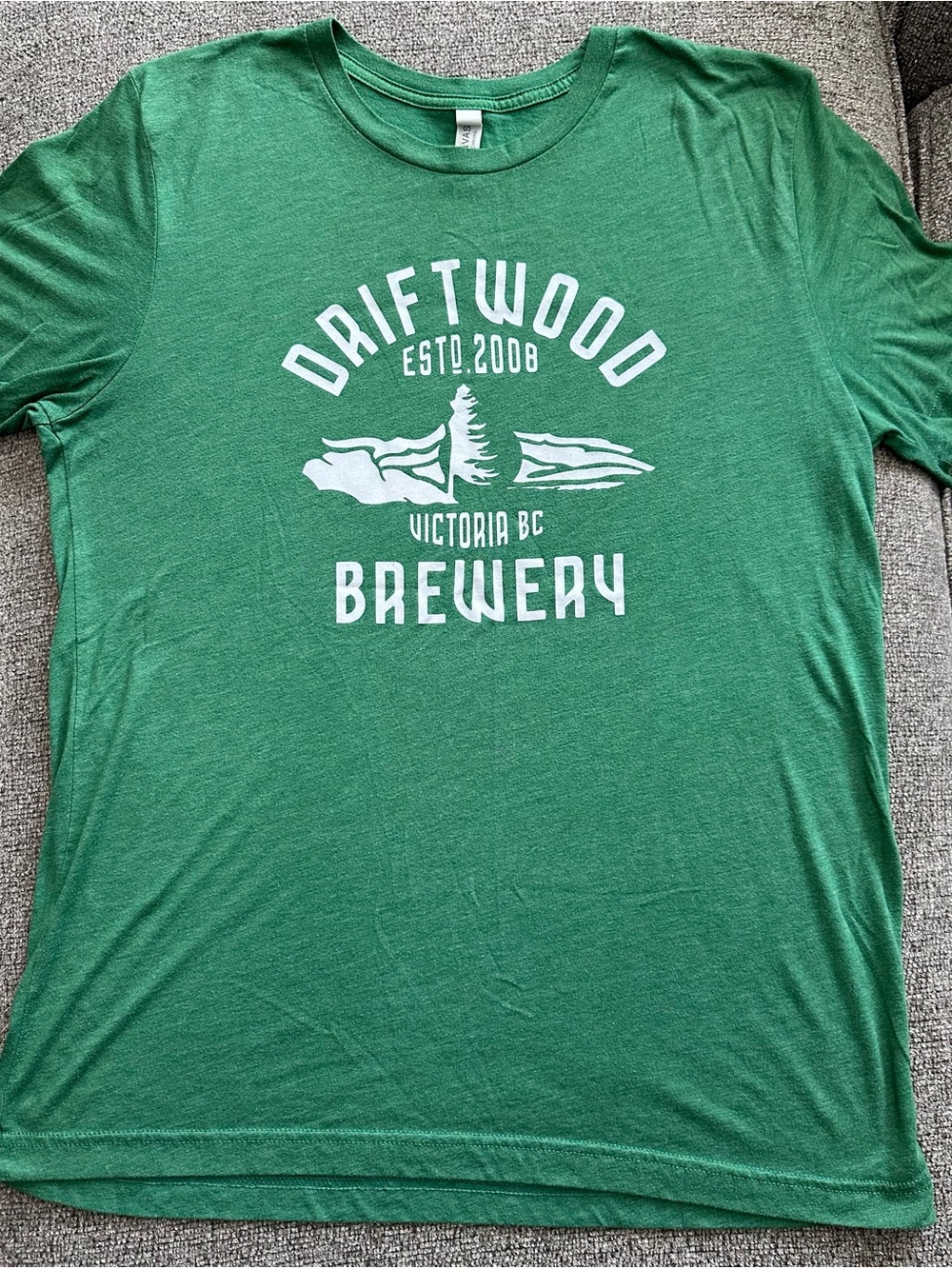 DRIFTWOOD Green Brewery Graphic Tee - White Print